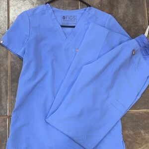Figs Vibrant Blue Medical Scrubs